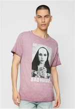 Bad Habit Tee Burgundy