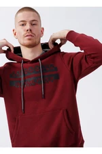 Lee Cooper Men's Hooded Damson Sweatshirt 231 Lcm 241020 Tess Mãœrdãœm