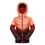 Children's hi-therm jacket ALPINE PRO ROGO peach pink