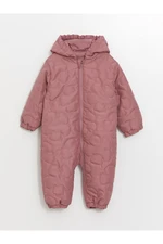 LC Waikiki LCW Hooded Patterned Baby Girl Astronaut Coat