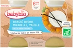 BABYBIO Brassé z ovčího mléka mirabelky vanilka 2 x 130 g