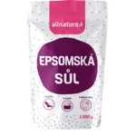 ALLNATURE Epsomská soľ, 1 x 1000 g