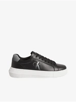 Sneakersy damskie Calvin Klein Leather