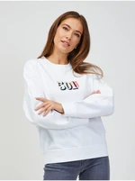 Levi&#39;s White Women&#39;s Sweatshirt Levi&#39;s® 501 - Women