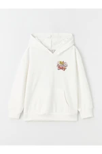 LC Waikiki Printed Long Sleeve Girls' Hoodie