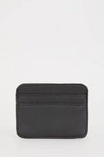 DEFACTO Men's Faux Leather Card Holder