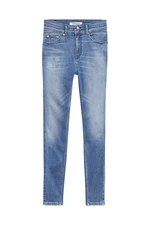 Tommy Jeans Jeans - SHAPE HR SKNY DYQCLS blue