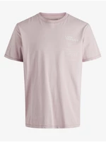 Light pink T-Shirt Jack & Jones Ozone - Men