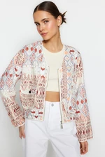 Trendyol Multicolored Woven Printed Jacket