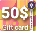 SteamLevelU 50 USD Gift Card