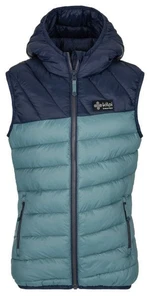 Boys' insulated vest Kilpi TOMM-JB dark green