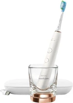 PHILIPS SONICARE DiamondClean 9000 Sonický kartáček s aplikací a nabíjecí skleničkou HX9911/94