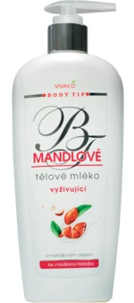 VIVACO Body Tip Mandlové tělové mléko pro such.pok. 400ml 400 ml