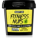 Beauty Jar Fitness Nuts cukrový tělový peeling 200 g