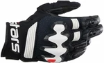 Alpinestars Halo Leather Gloves Black/White 2XL Motorradhandschuhe