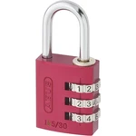 ABUS ABVS46615 visiaci zámok 31.5 mm    červená na heslo