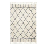 Krémovobiely koberec Think Rugs Aspen Lines, 80 x 150 cm