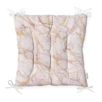 Sedák s prímesou bavlny Minimalist Cushion Covers Pinky Marble, 40 x 40 cm