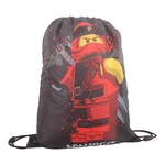 Sivé vrecúško na prezuvky LEGO® NINJAGO Kai