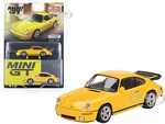 1987 RUF CTR Blossom Yellow with Black Stripes Limited Edition to 3000 pieces Worldwide 1/64 Diecast Model Car by True Scale Miniatures