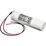 Emmerich 24D4000S akumulátor do núdzových svetiel  s káblom 2.4 V 4000 mAh