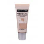 Maybelline Affinitone 30 ml make-up pre ženy 16 Vanilla Rose na veľmi suchú pleť; na dehydratovanu pleť