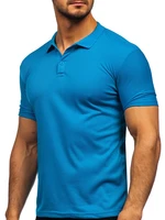 Tricou polo albastru Bolf GD02