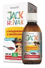 HLIVA JACK HLÍVÁK SIRUP glukány, laktoferín-Imunit