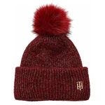 Tommy Hilfiger dámská čepice AW0AW10623 VLP deep rouge