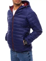 Men's Quilted Transition Jacket dark blue Dstreet