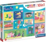 Clementoni Puzzle Prasátko Peppa 10v1