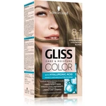 Schwarzkopf Gliss Color permanentná farba na vlasy odtieň 8-1 Cool Medium Blonde 2x60 ml