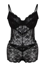 Trendyol Curve Black Lace Body