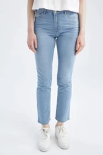 DEFACTO Straight Fit Ankle Jeans