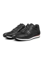 Ducavelli Even Genuine Leather Men's Casual Shoes, Casual Shoes, 100% Leather Shoes, All Seasons Shoes.