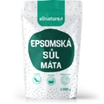 ALLNATURE Epsomská sůl Máta 1000 g