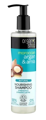 ORGANIC SHOP Výživný šampon Argan & Amla 280 ml