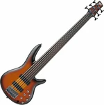 Ibanez SRF706-BBF Brown Burst Flat Gitara basowa bezprogowa