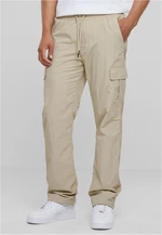 Straight Leg Nylon Cargo Pants Concrete