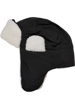 Nylon cap Sherpa Trapper Black/offwhite
