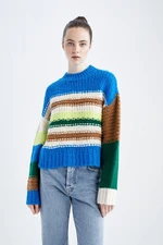 DEFACTO Oversize Fit Crew Neck Sweater