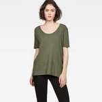 G-STAR T-Shirt - Dyv Straight Deep Green