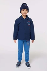 Dětská bunda Kenzo Kids tmavomodrá barva, K60721