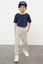 Trendyol Stone Boy Regular Chino Woven School Trousers