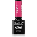 Claresa SoakOff UV/LED Color Neon gélový lak na nechty odtieň 2 5 g