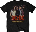 AC/DC Tričko H2H Band Black XL