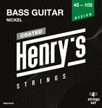 Henry's Coated Nickel 45-105 Struny pre basgitaru