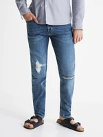 Celio C25 Bodestroys Jeans Modrá