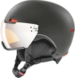 UVEX Hlmt 500 Visor Grey Mat 52-55 cm Casco de esquí