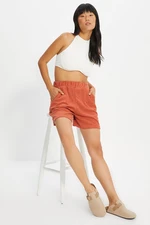 Trendyol Tile Terry Fabric Knit Shorts & Bermuda